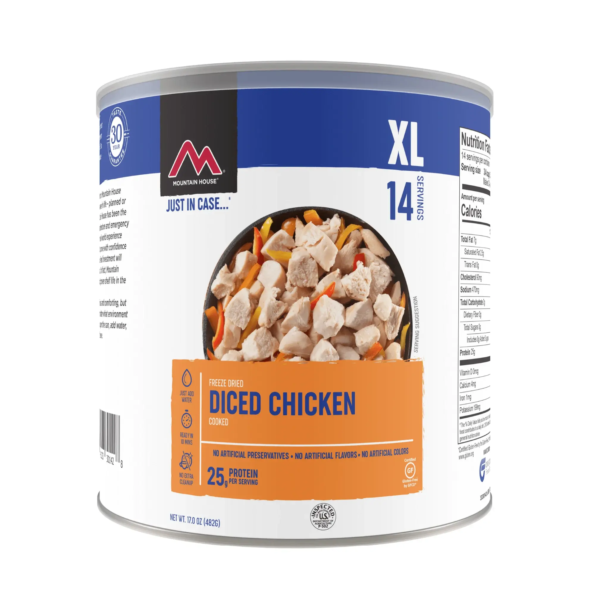 Diced Chicken - #10 Can