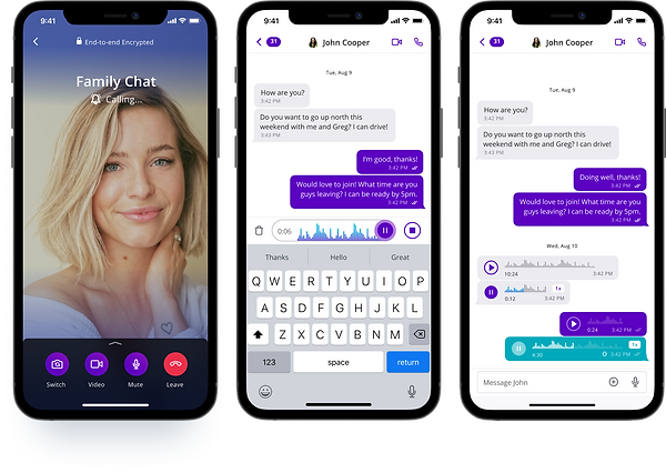 In-telligent UX UI Design Buzzbell App Designs