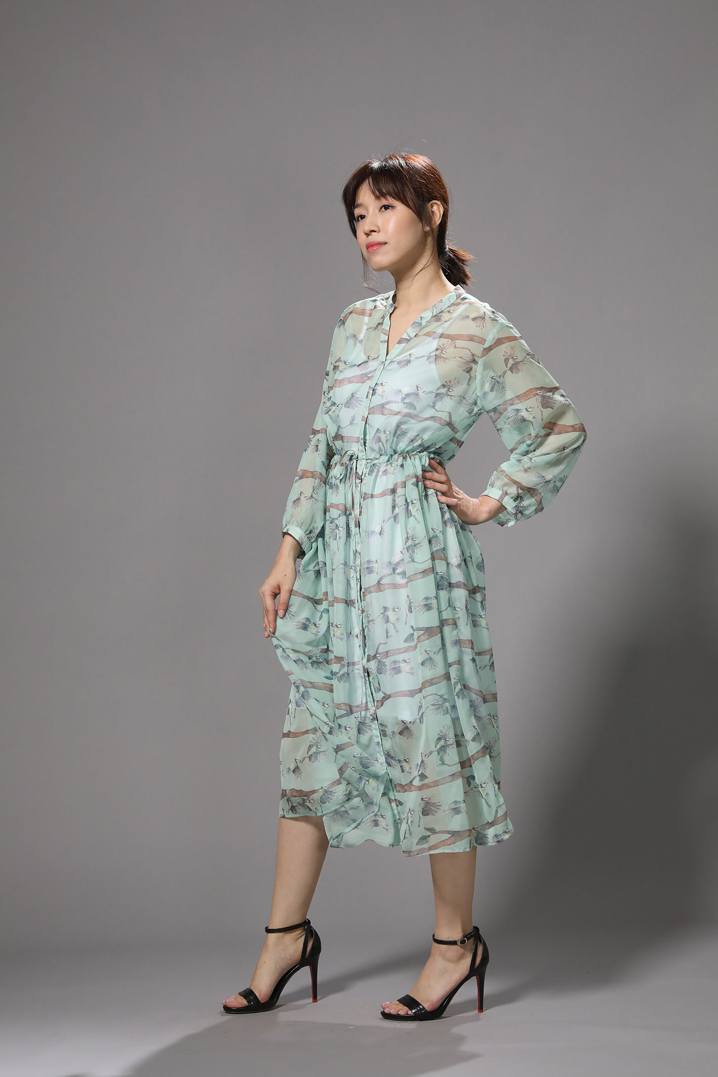 Dancing in the Wind Shirt Dress