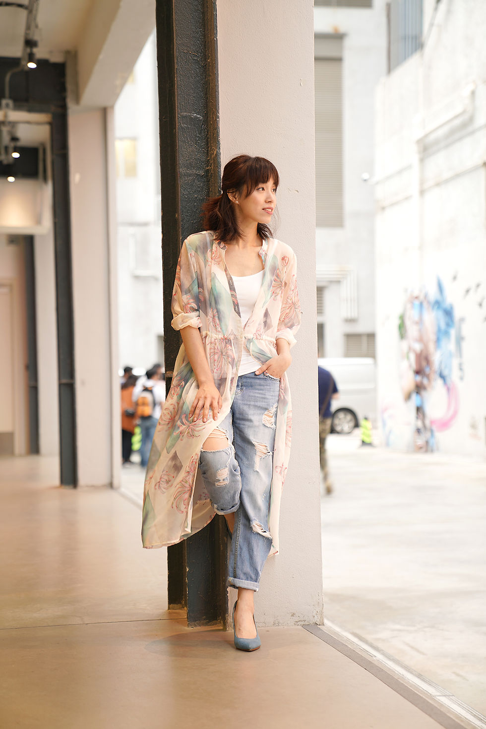 Thumbnail: Vintage Garden Shirt Dress
