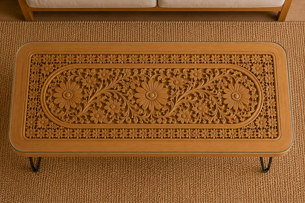 Thumbnail: Floral Arch Coffee Table