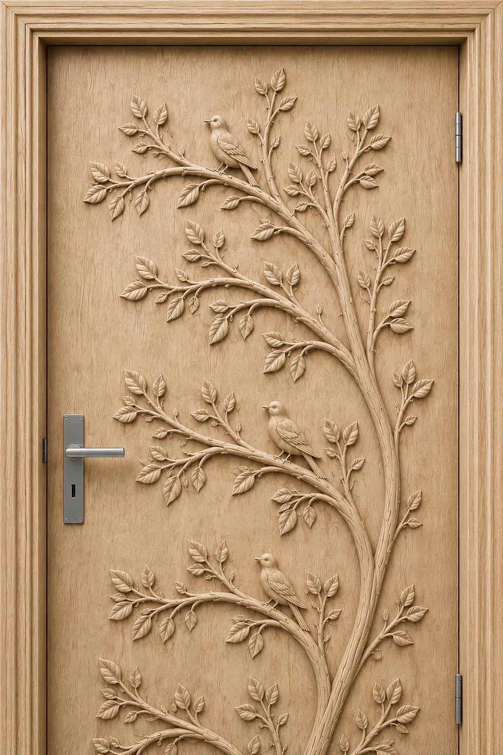 Thumbnail: CNC Solid Wood Main Door