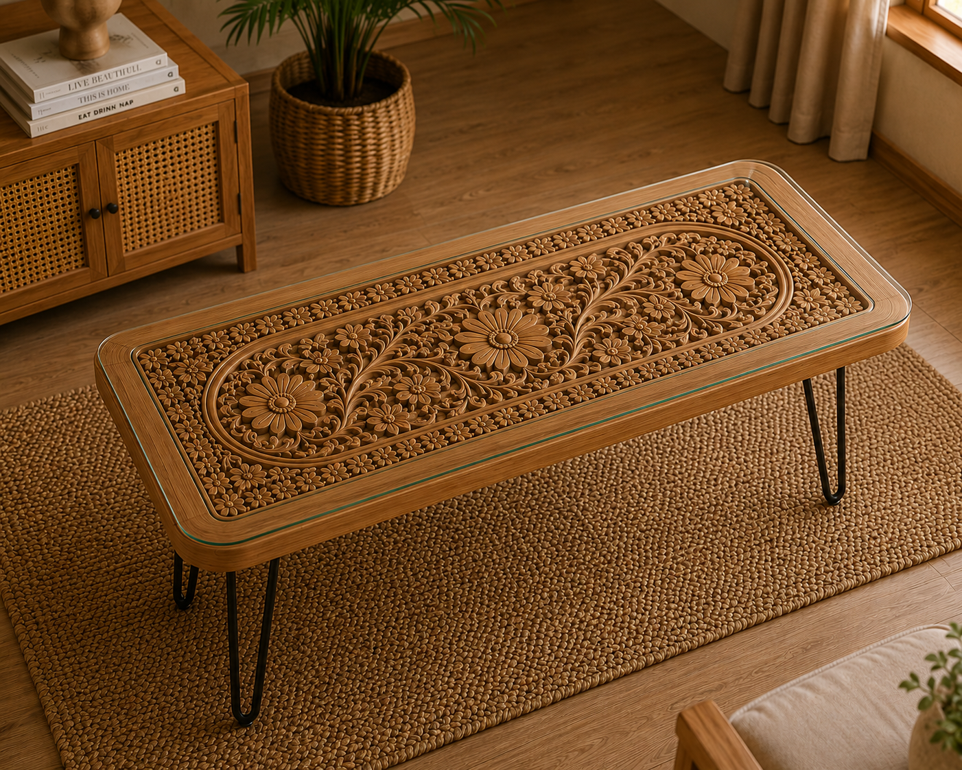 Floral Arch Coffee Table