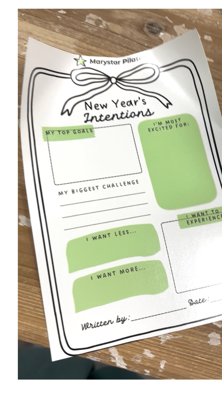 Setting Intentions for the New Year