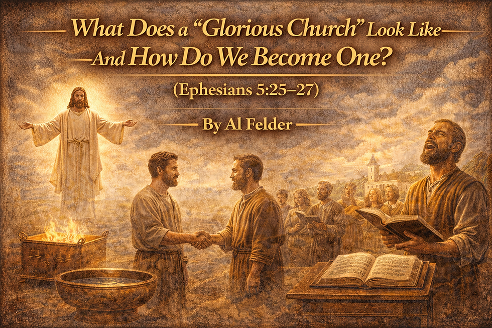 What Does a “Glorious Church” Look Like—And How Do We Become One? (Ephesians 5:25–27)