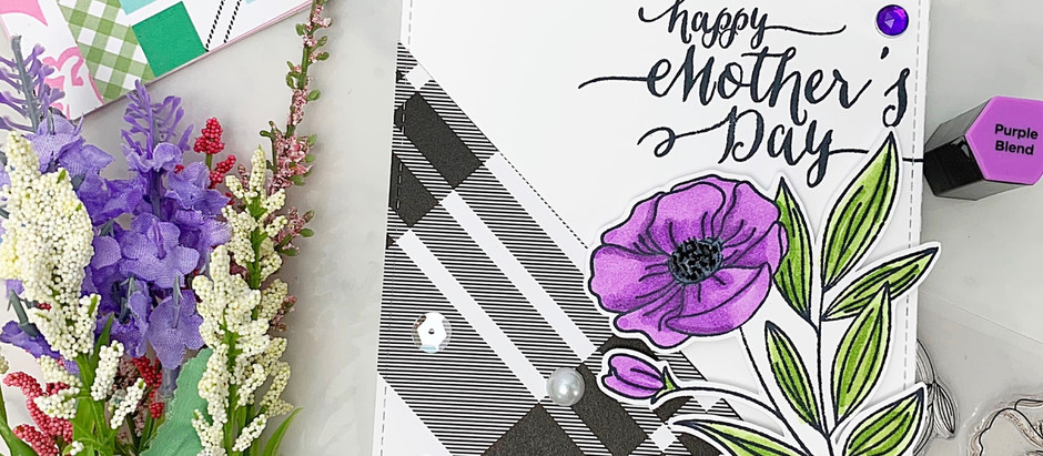 The Stamp Market Framed Floral | Mother’s Day Card