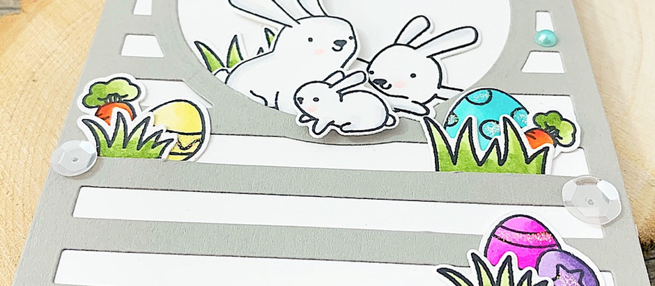 Happy Easter Honey Bunny! |Heffy Doodle TriBlend Coloring