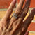 Antique French double Toi et Moi diamond ring, 18K white