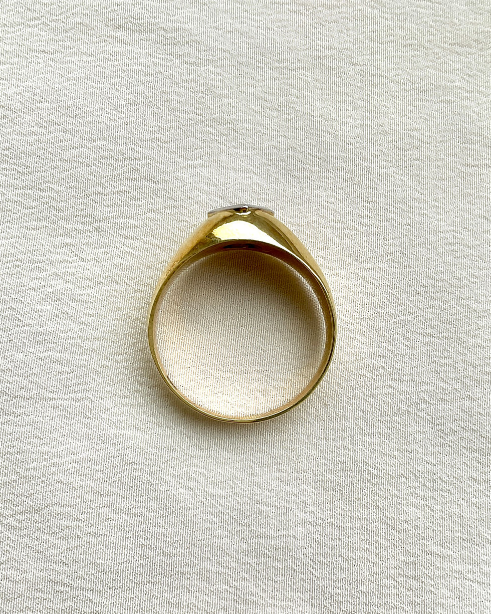 Thumbnail: Dome ring, 14K