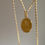 Thumbnail: French Miraculous medal on a long chain, 18K