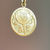 Thumbnail: Libra; Rare French zodiac pendant, double sided, 18K