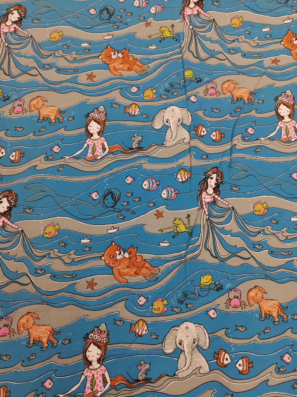 ONLINE ONLY - Remnant - Cotton Jersey - 1.6 Meters