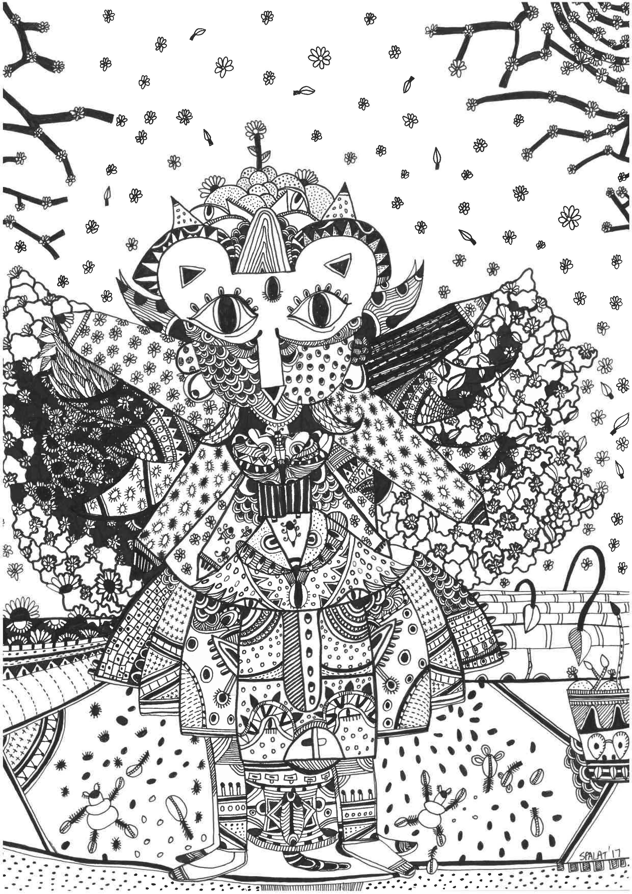 Ink on paper 3