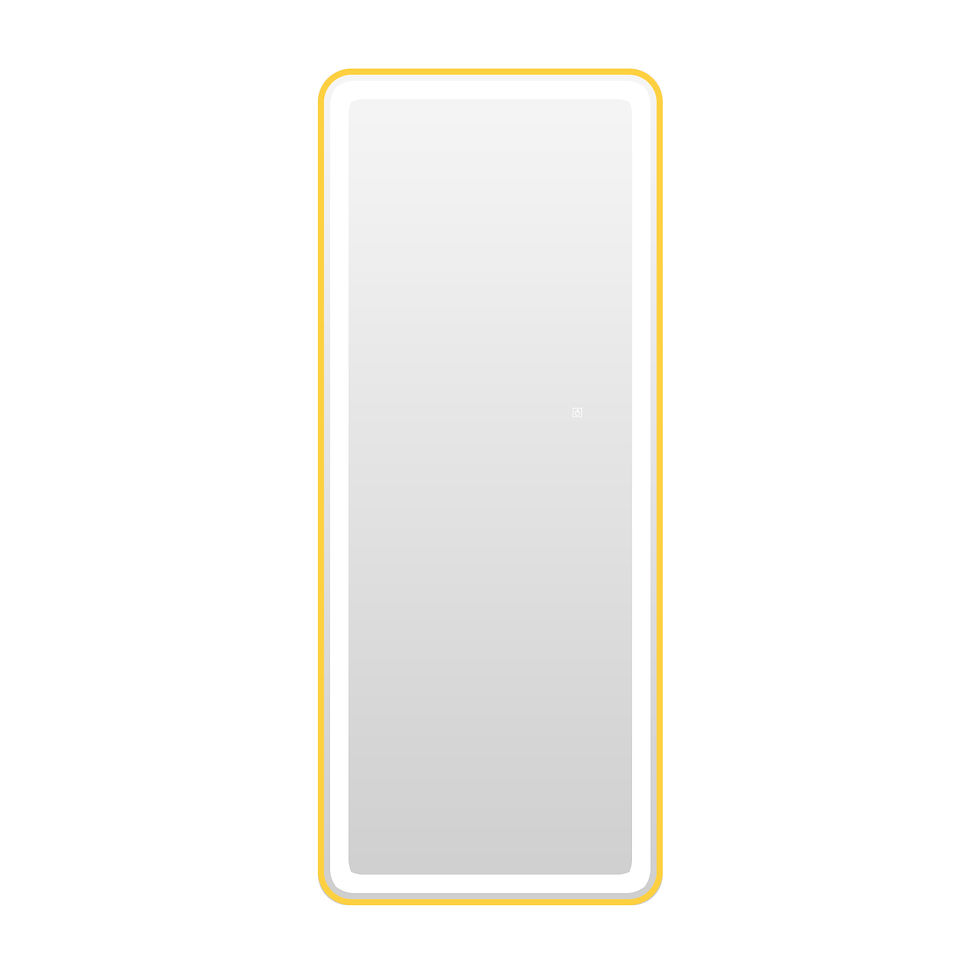 縮圖：Rounded corner LED full length mirror