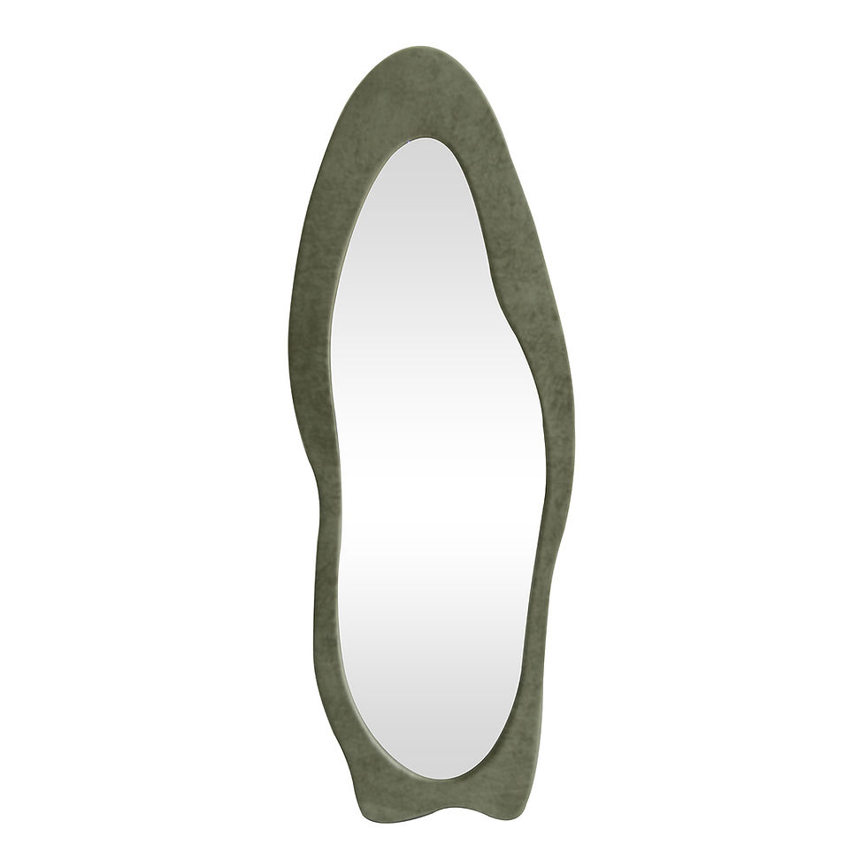 縮圖：Irregular Flannel Full Length Mirror
