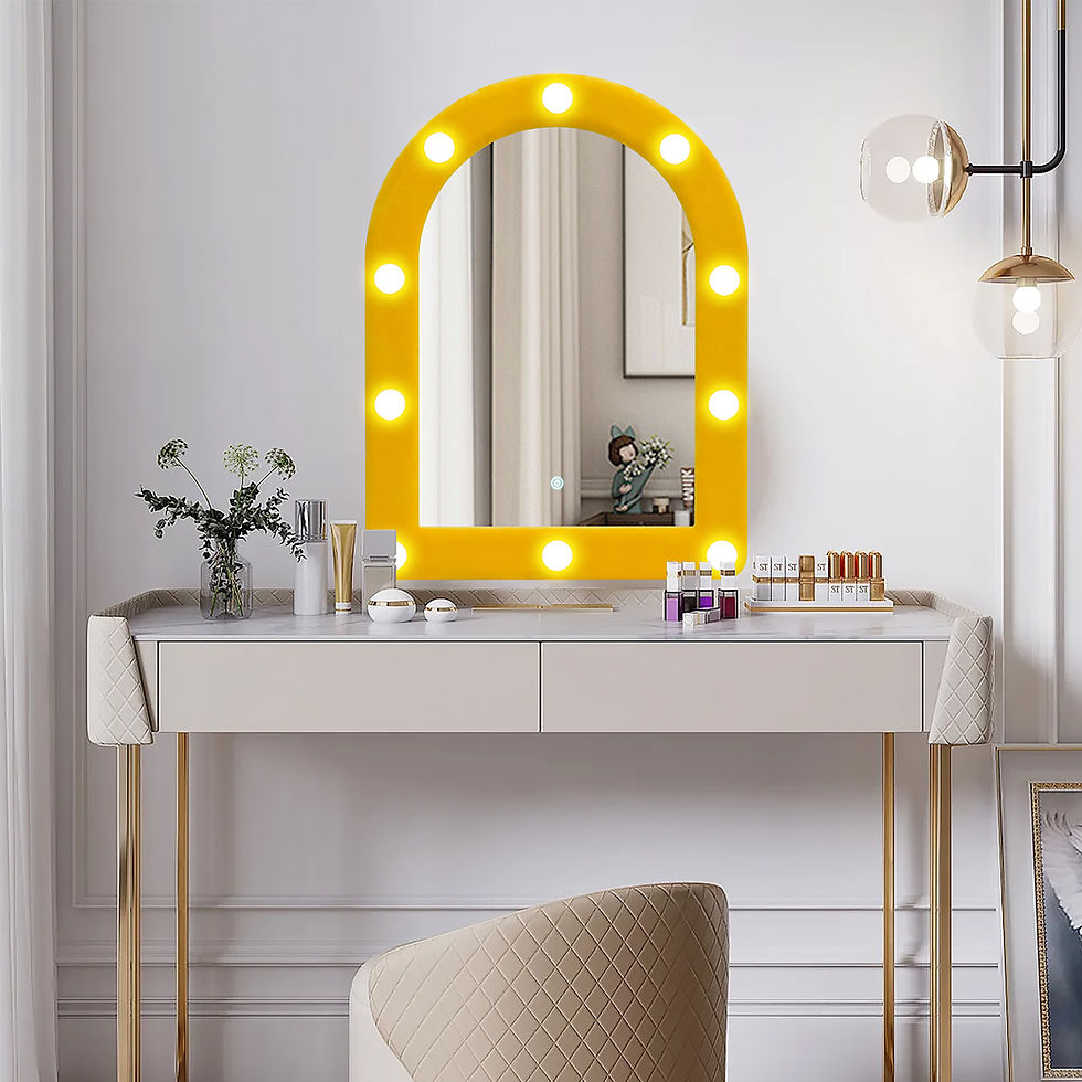 縮圖：Light Bulbs Mirror