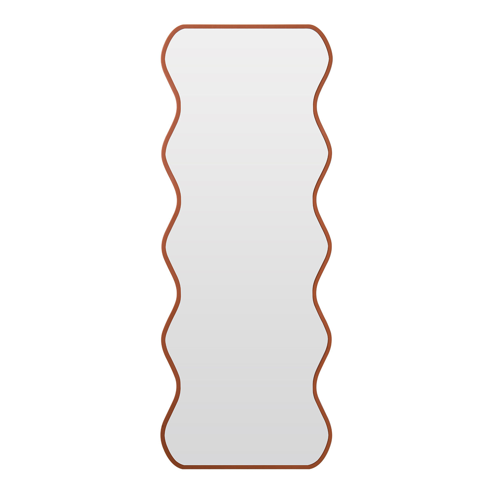 Leather full length mirror