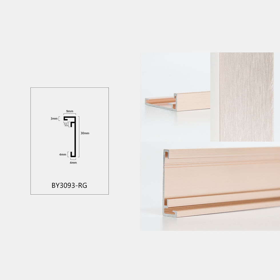 縮圖：Right angle Aluminum alloy wall mirror