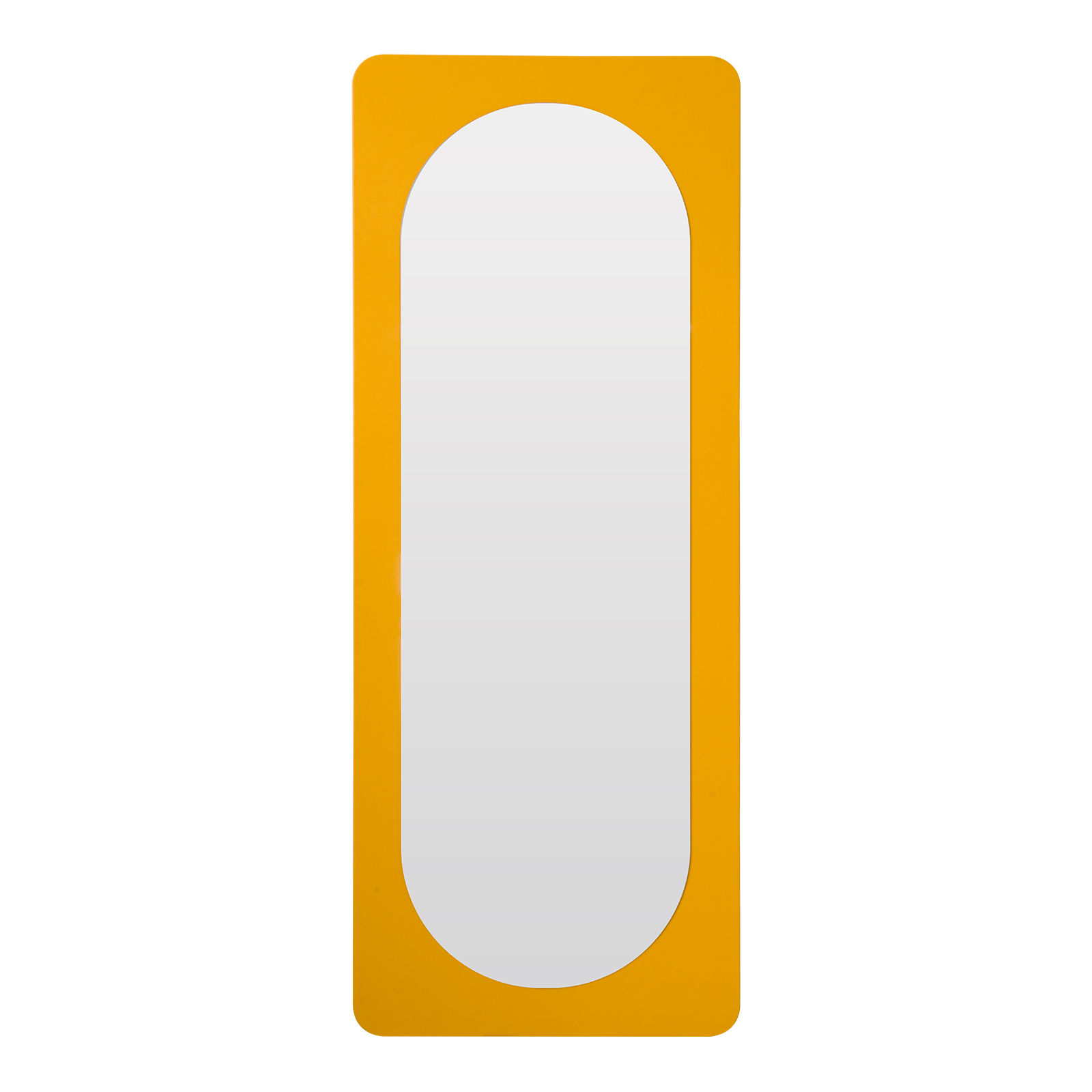 Leather full length mirror