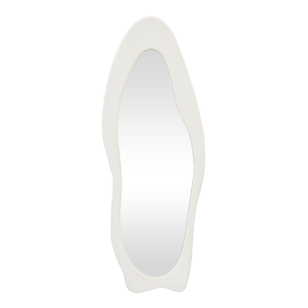 縮圖：Irregular Flannel Full Length Mirror