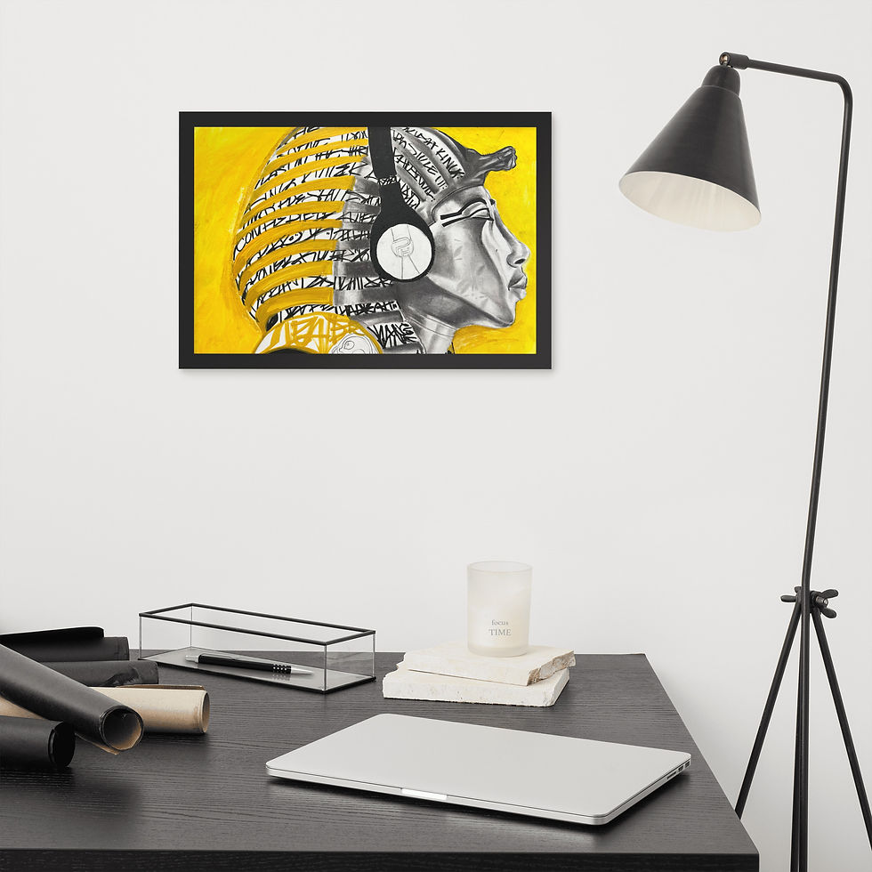 Thumbnail: Framed photo paper poster