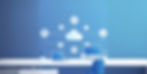A modern, abstract workspace environment symbolizing cloud-based collaboration and product