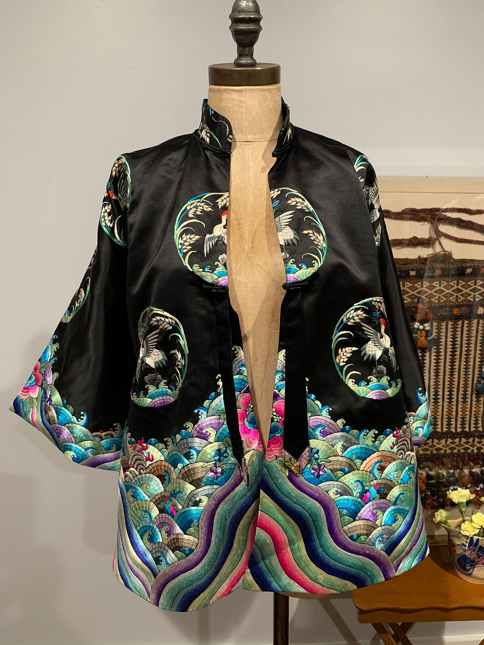 Thumbnail: Antique Silk Jacket