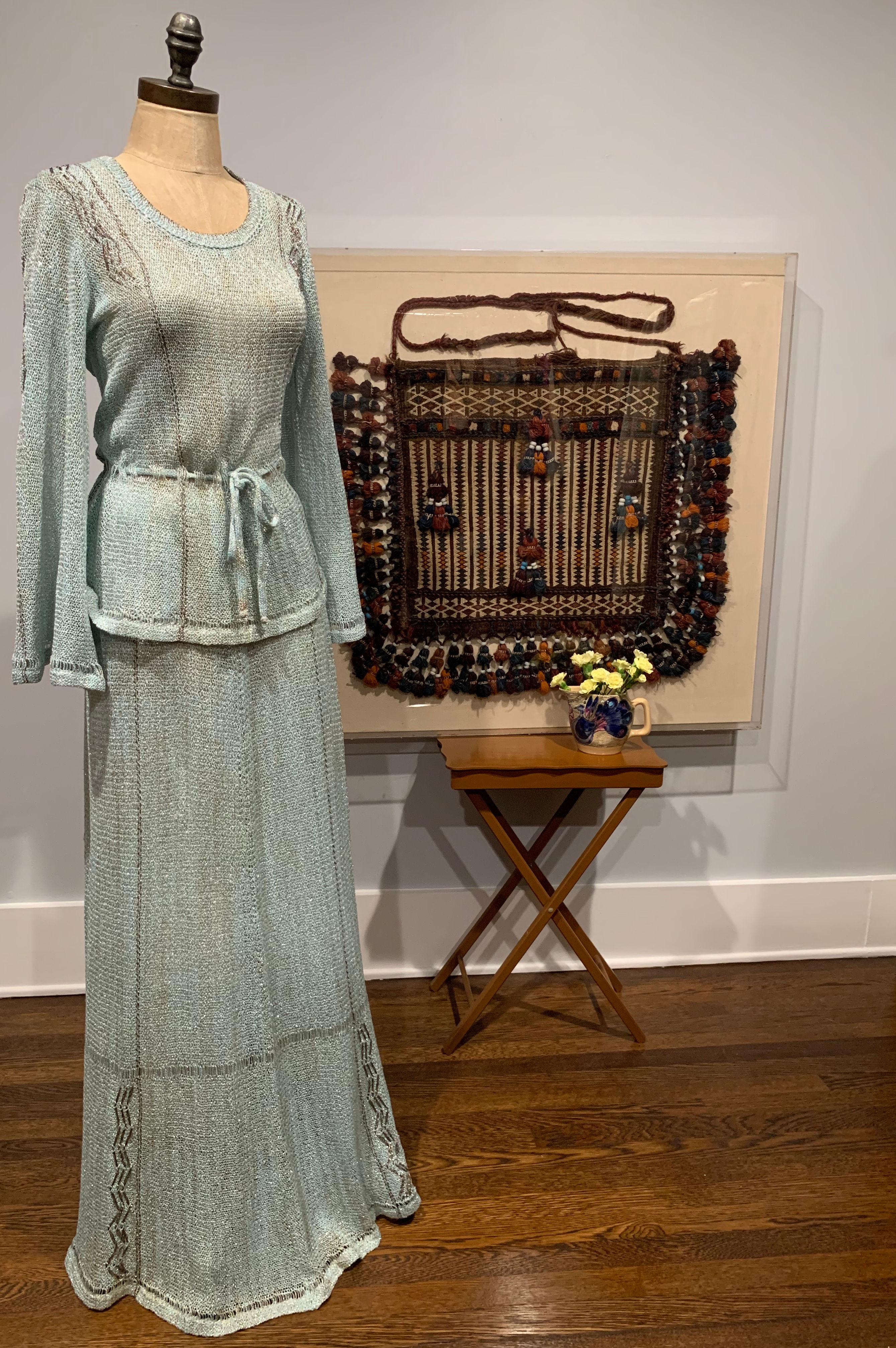 Mary Farrin Knit Skirt Set