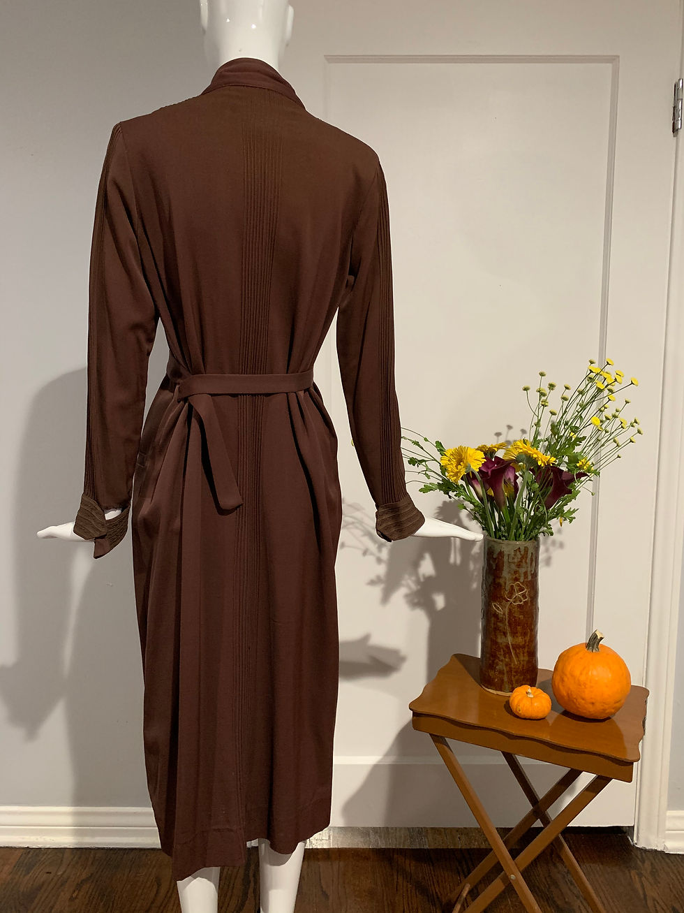 Thumbnail: 1920’s Dress with fringe Neck Tie