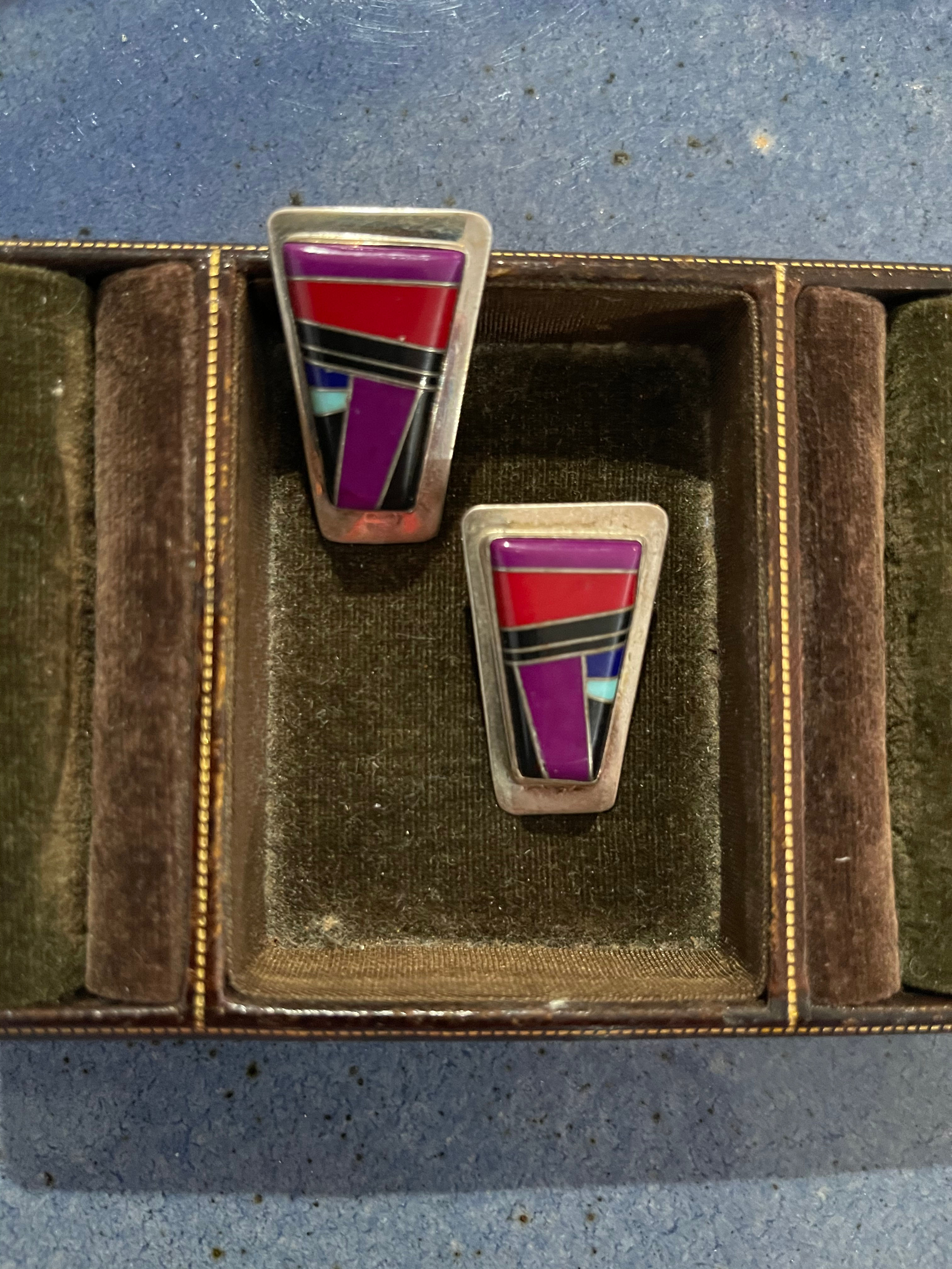 Vintage Sterling Silver Earrings