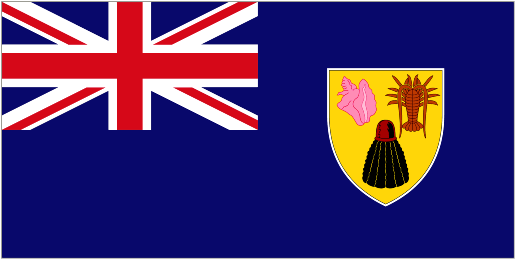 turks and caicos flag