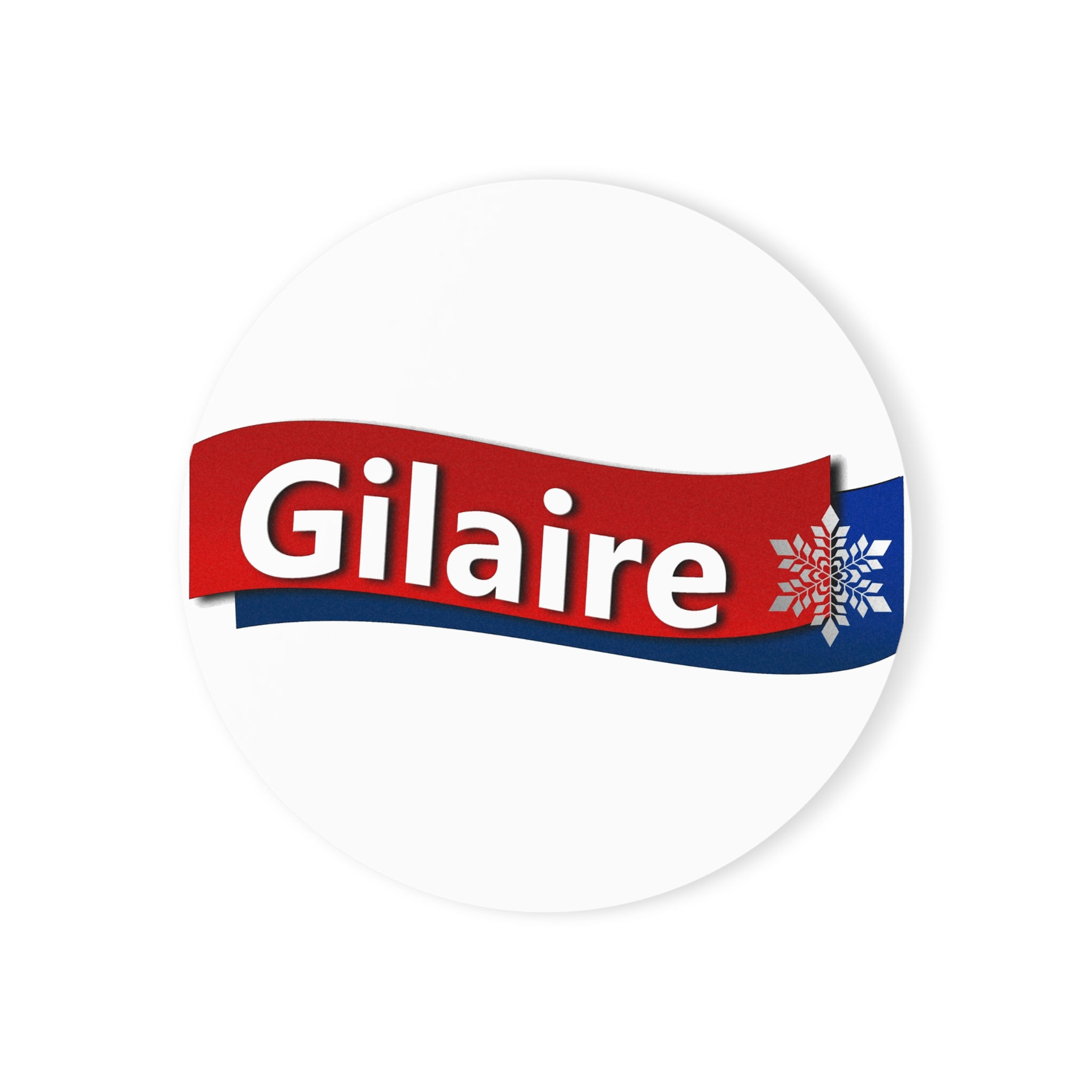 Gilaire Logo Cork Back Coaster