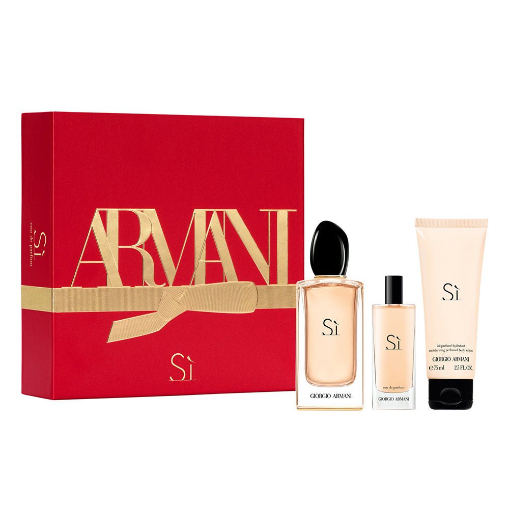 GIORGIO ARMANI Si Passione EDP 50ML + BL 75ML + EDP 15ML)