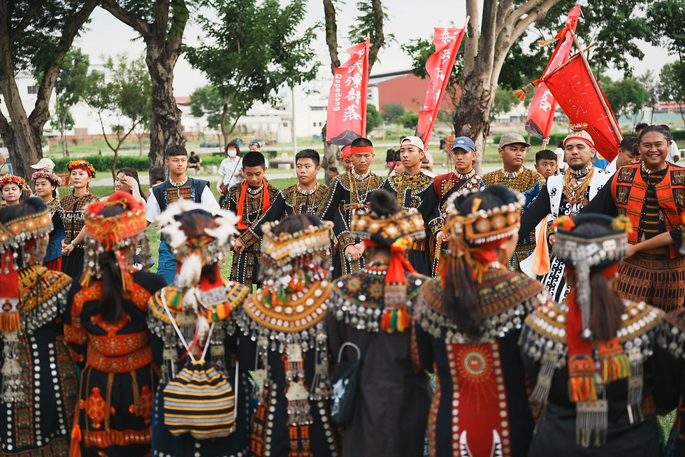 延續屏東收穫祭精神的千人圍舞
