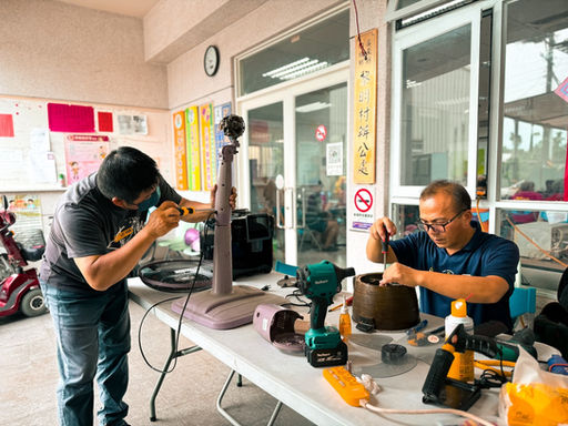 屏東行動維修志工深入社區 打造惜物修繕暖心服務