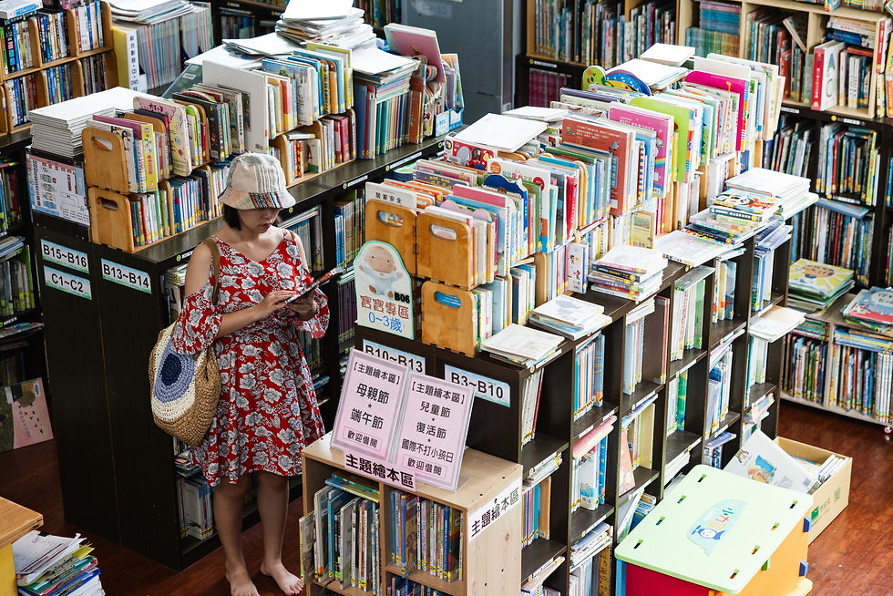 泰美親子圖書館:屏東縣竹田鄉豐振路2-1號