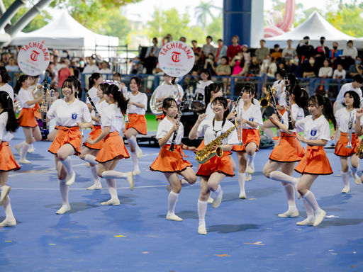 橘色惡魔與屏東三校交流演出 魅力爆棚震撼全場