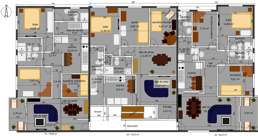 planta baixa: