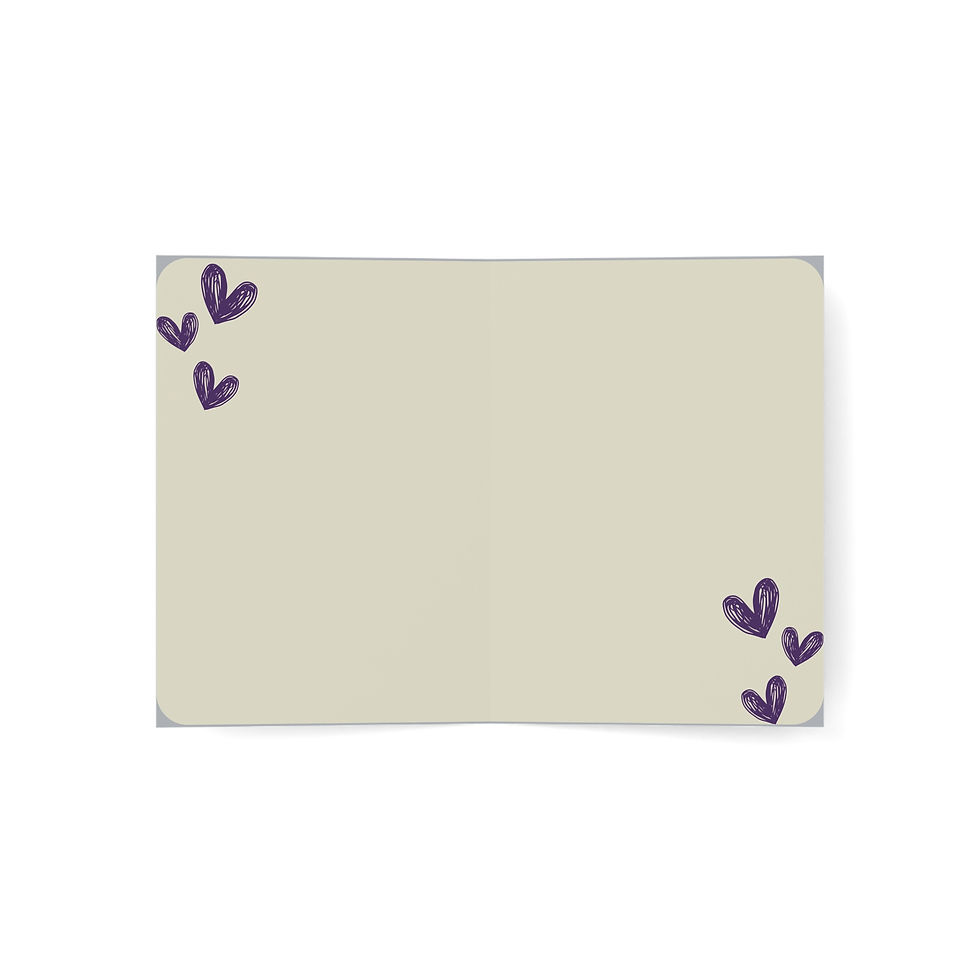 Miniature : Artist Designed Lets Celebrate Greeting Card - Blank Inside (1/10/30/50 pcs)