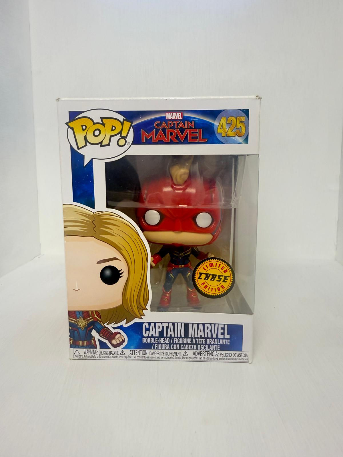 FUNKO POP 425 CHASE - CAPTAIN MARVEL
