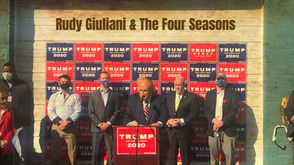 Rudy Giuliani & The 4 Seasons Depress Conference!