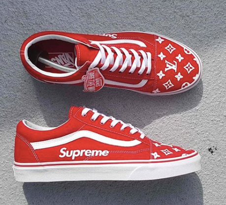 supreme vans low