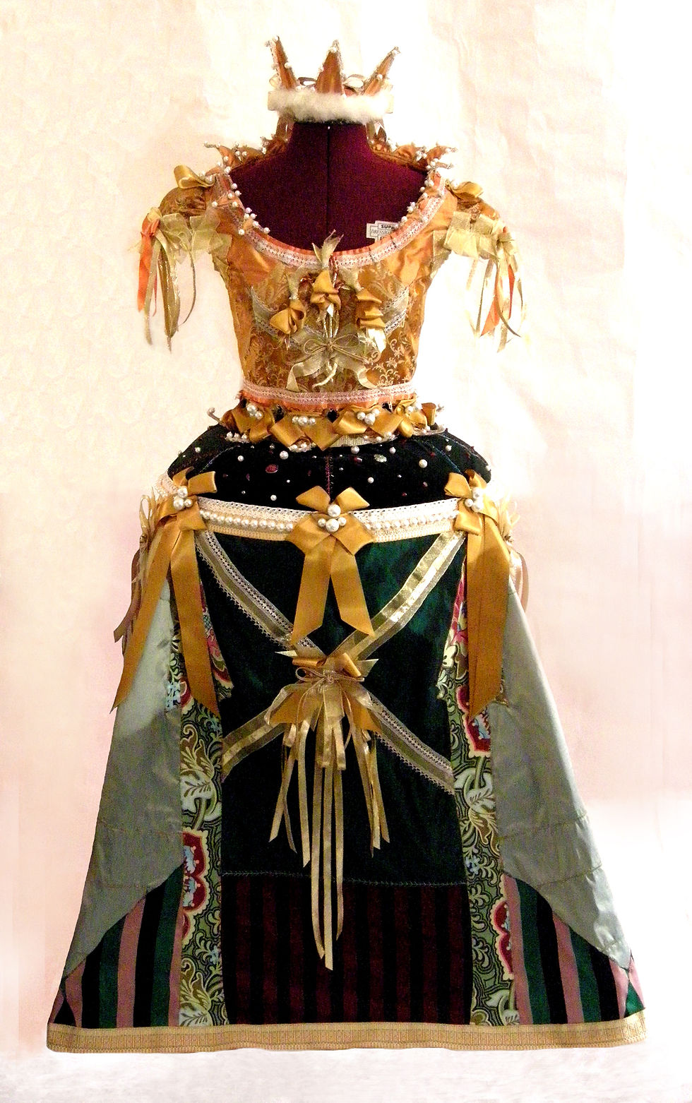Crown Imperial dress front