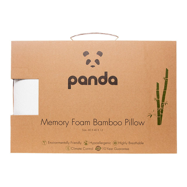 Panda Life Luxury Memory Foam Bamboo Pillow