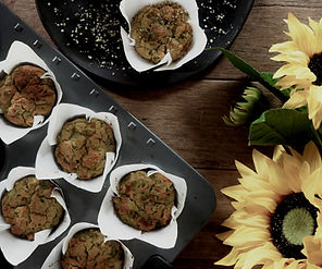 Zucchini and Chickpea Muffins