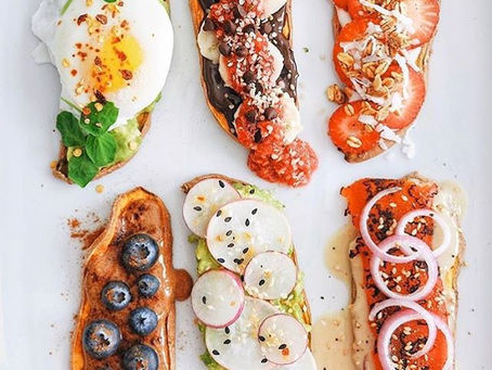 Sweet Potato "Toast"!