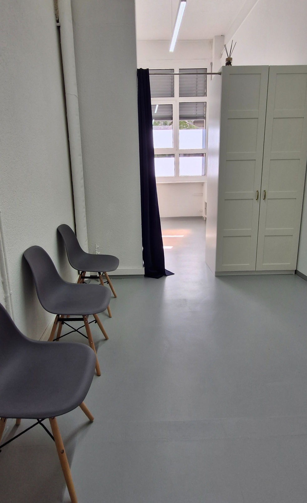 Salle d'attente / Vestiaires