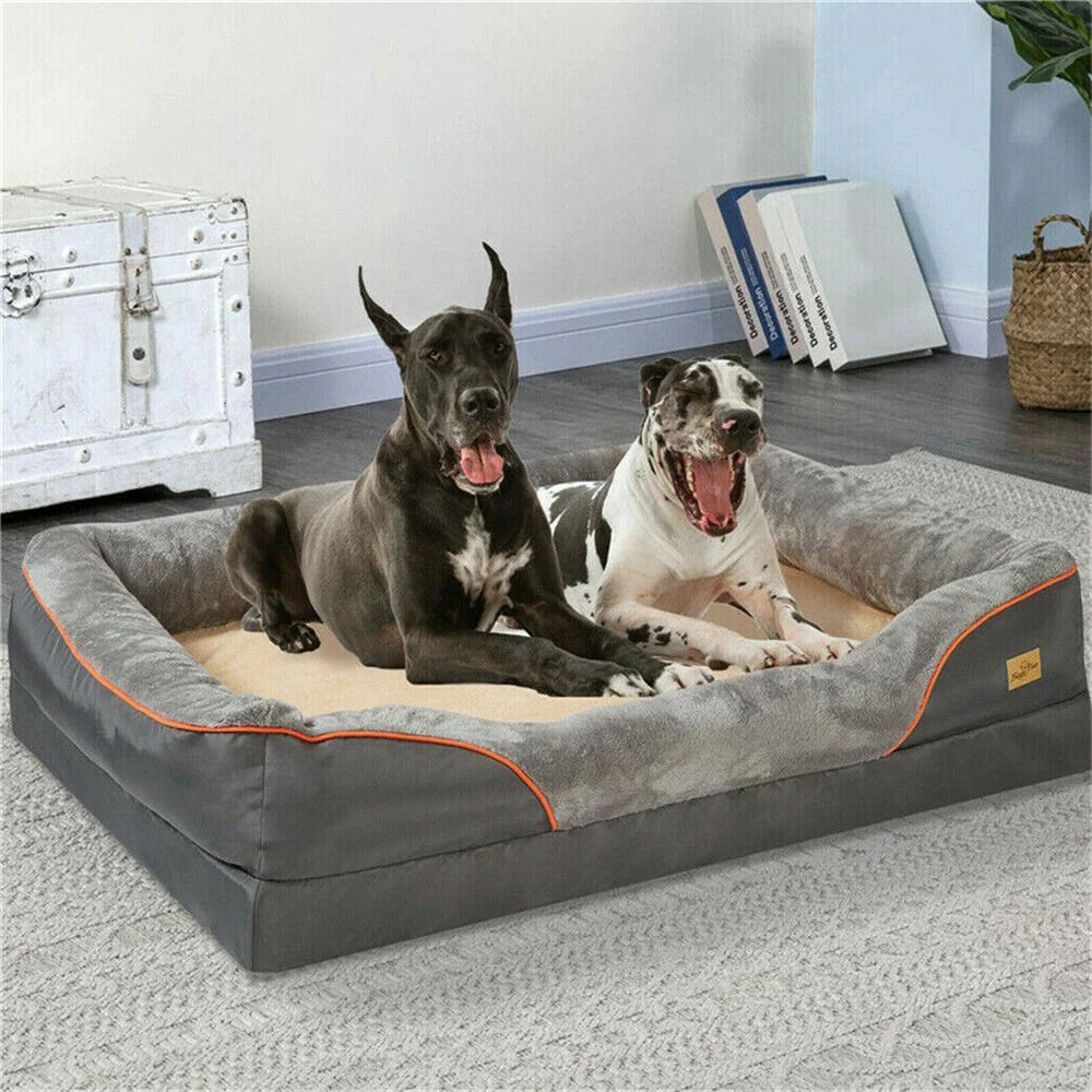 Large Orthopedic Memory Foam Dog Bed