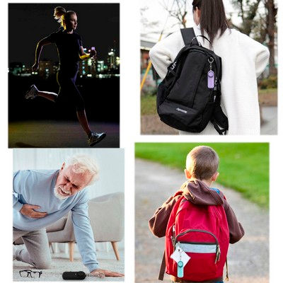 Thumbnail: safety alarm keychain emergency security alarm
