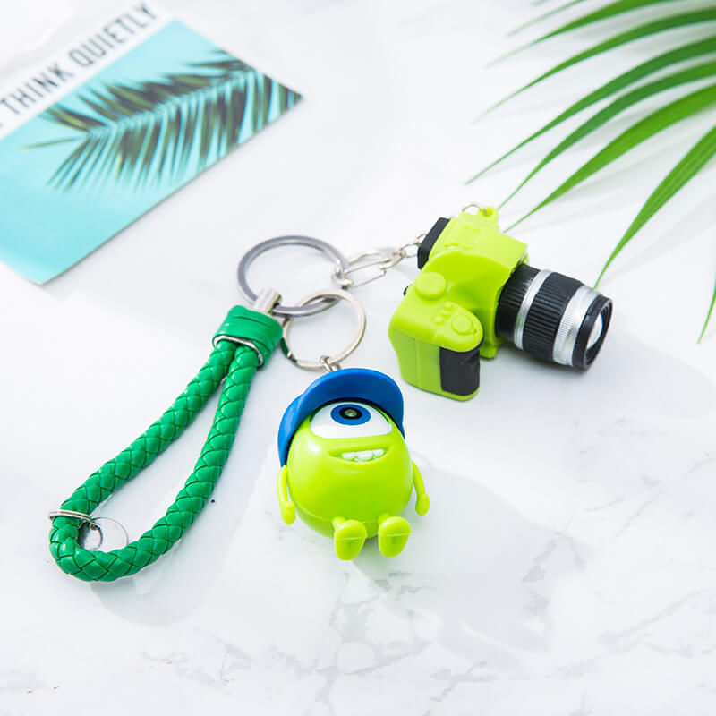 Thumbnail: monsters led light and sound keychain